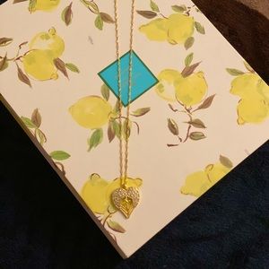 Heart and cross necklace